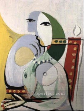 Mujer en un sillón 2 1932 Pablo Picasso Pinturas al óleo